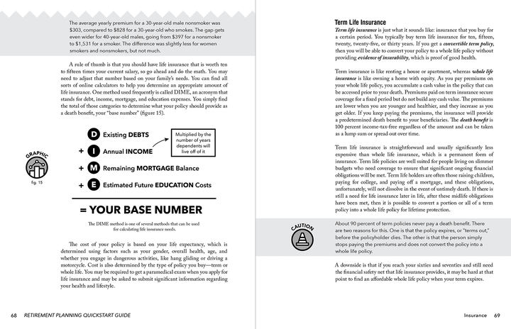 Retirement Planning QuickStart Guide by Ted Snow CFP MBA ISBN 978-1-63610-004-3 in paperback format. #format_paperback