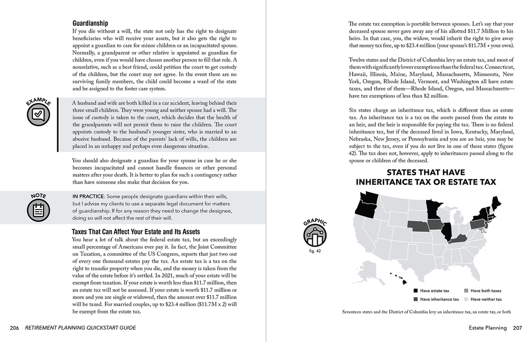 Retirement Planning QuickStart Guide by Ted Snow CFP MBA ISBN 978-1-63610-024-1 in spiral-bound format. #format_spiral-bound