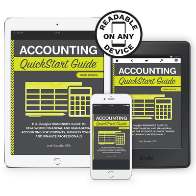 Accounting QuickStart Guide by Josh Bauerle ISBN 978-1-945051-49-4 in ebook format. #format_ebook