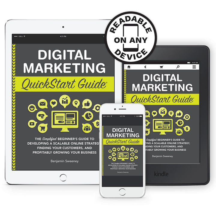 Digital Marketing QuickStart Guide by Benjamin Sweeney ISBN 978-1-945051-46-3 in ebook format. #format_ebook