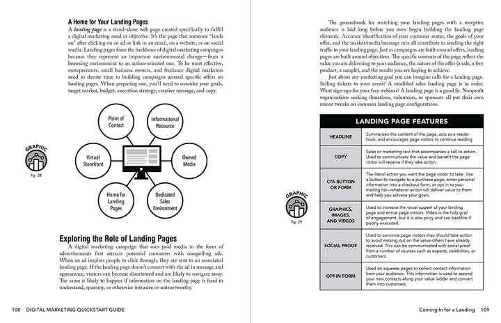 Digital Marketing QuickStart Guide by Benjamin Sweeney ISBN 978-1-63610-027-2 in spiral-bound format. #format_spiral-bound