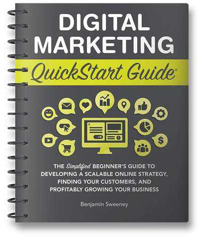 Digital Marketing QuickStart Guide by Benjamin Sweeney ISBN 978-1-63610-027-2 in spiral-bound format. #format_spiral-bound