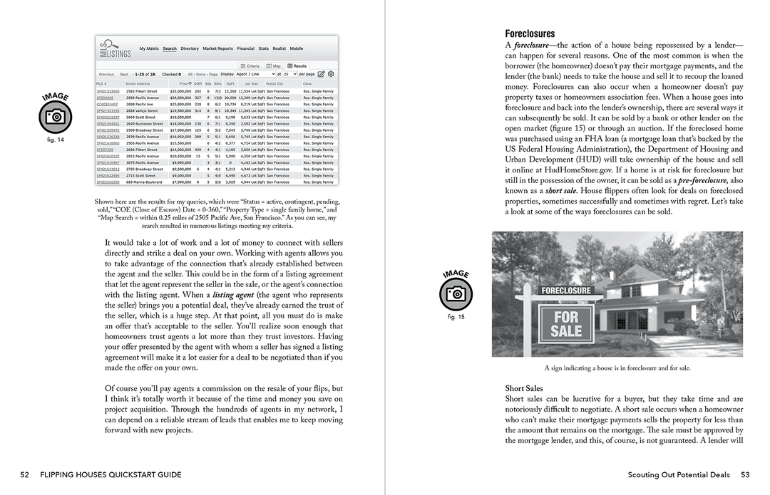 Flipping Houses QuickStart Guide by Elisa Zheng Covington MBA ISBN 978-1-63610-033-3 in spiral-bound format. #format_spiral-bound