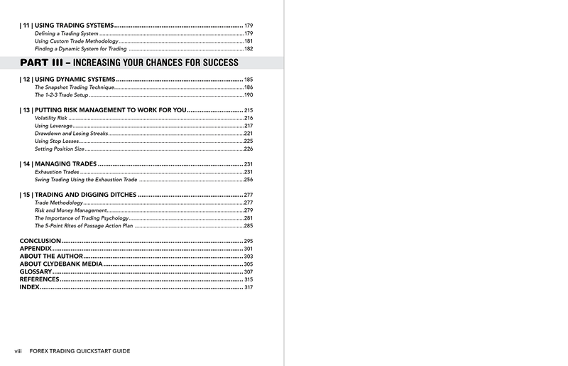 Forex Trading QuickStart Guide by Troy Noonan ISBN 978-1-63610-026-5 in spiral-bound format. 