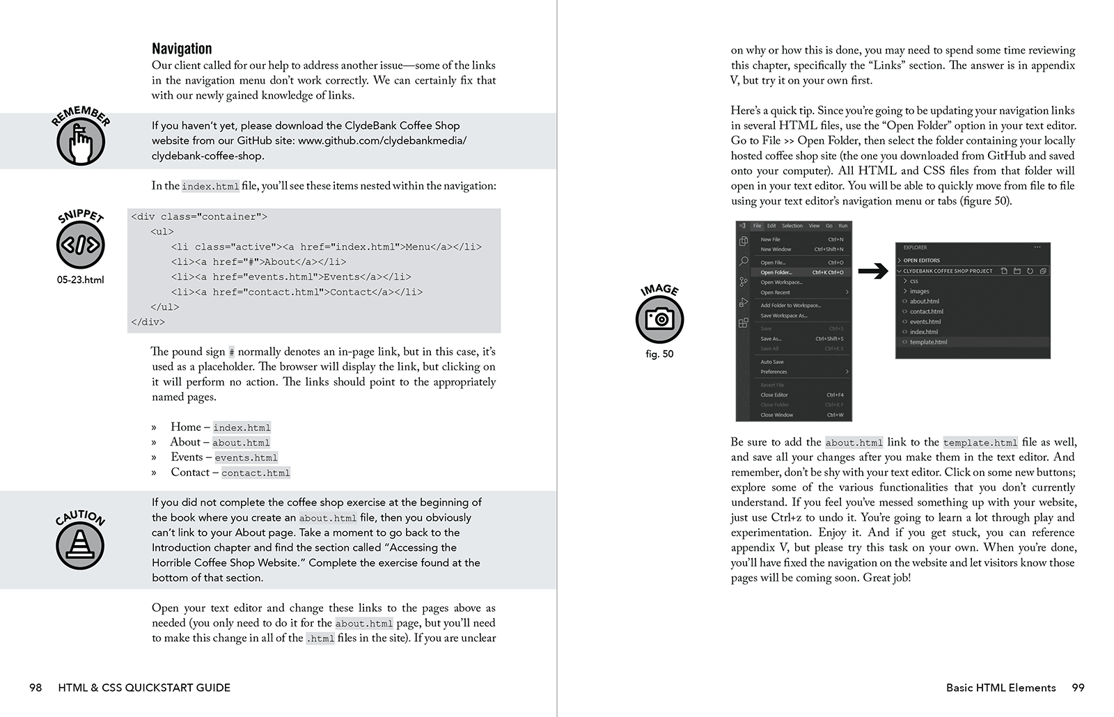 HTML & CSS QuickStart Guide – QuickStart Guides