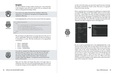 HTML & CSS QuickStart Guide by David DuRocher ISBN 978-1-63610-000-5 in paperback format. #format_paperback