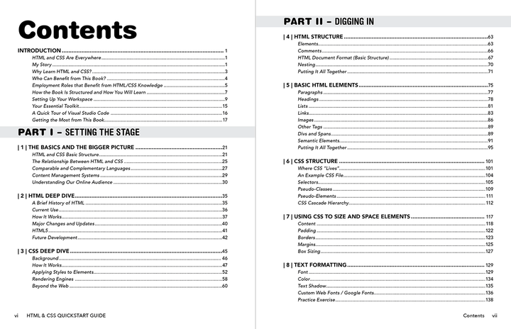 HTML & CSS QuickStart Guide by David DuRocher ISBN 978-1-63610-023-4 in spiral-bound format. #format_spiral-bound