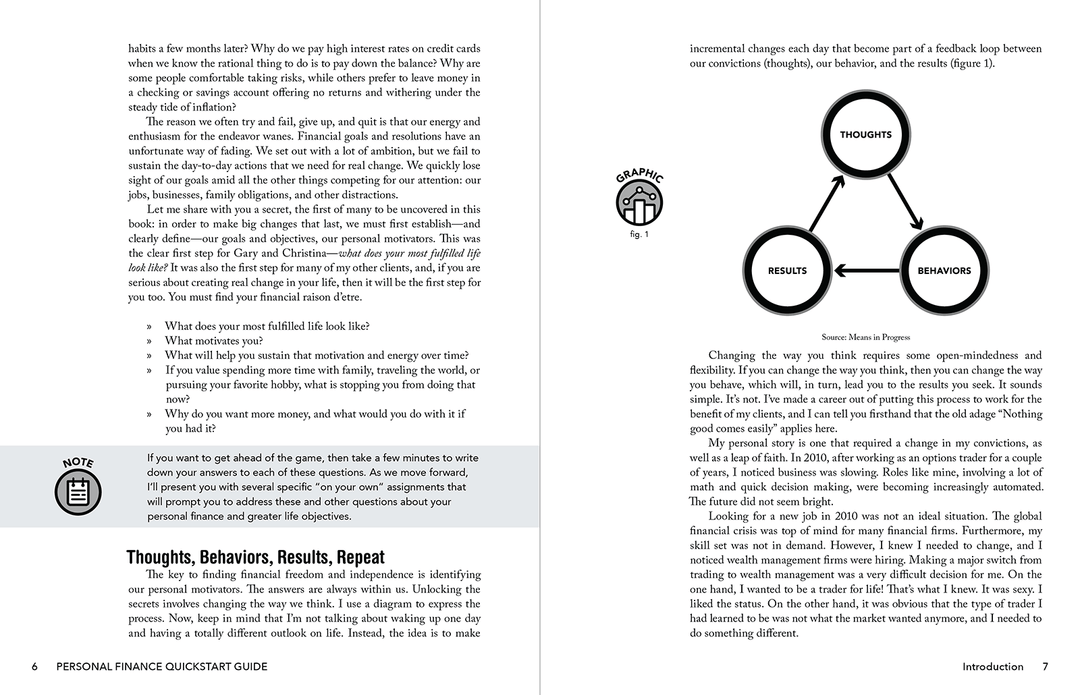 Personal Finance QuickStart Guide by Morgen Rochard CFA CFP RLP ISBN 978-1-63610-022-7 in spiral-bound format. #format_spiral-bound