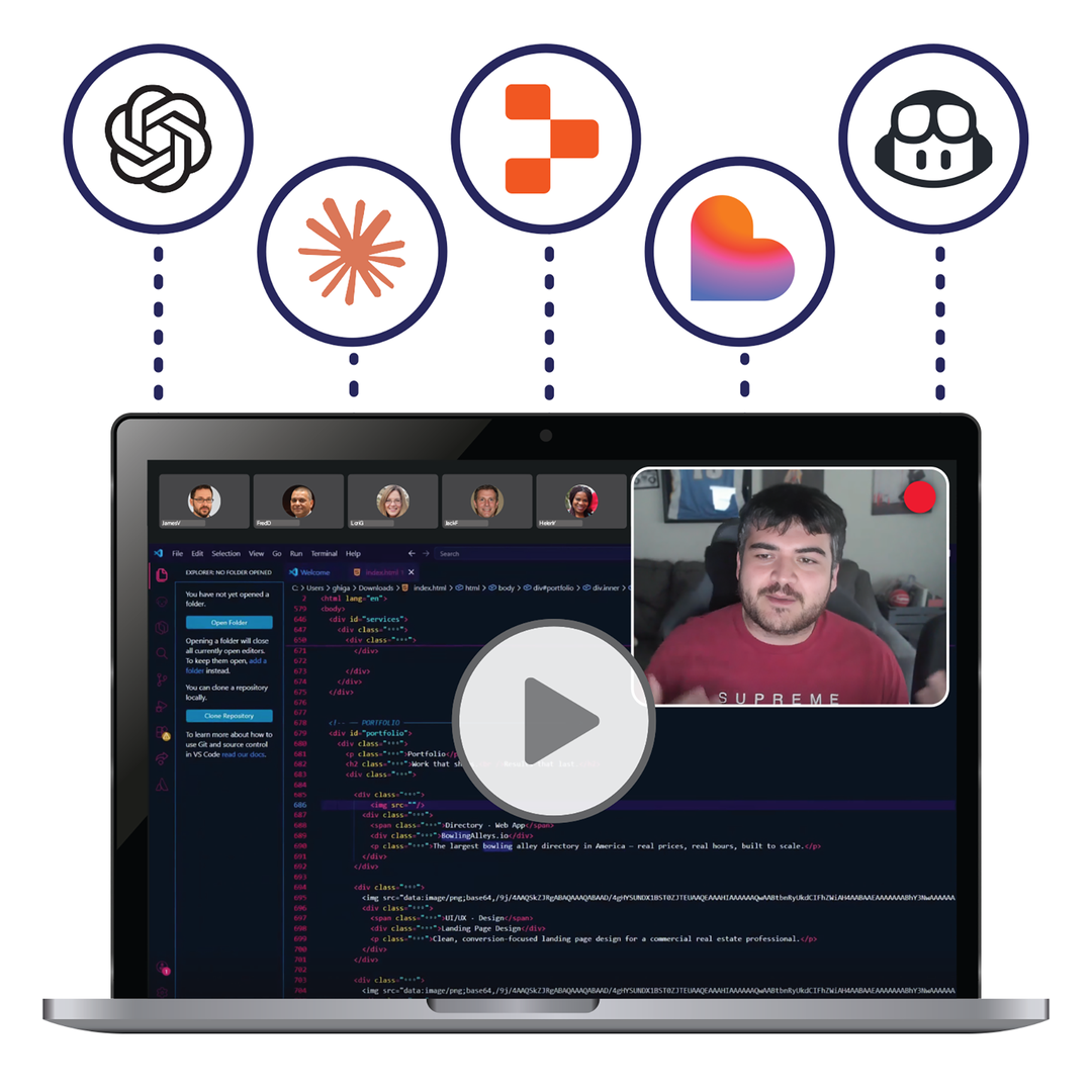Hands-On Coding Projects + AI Vibe Coding Courses