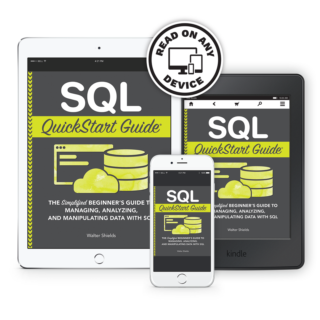 SQL QuickStart Guide by Walter Shields ISBN 978-1-945051-83-8 in ebook format #format_ebook