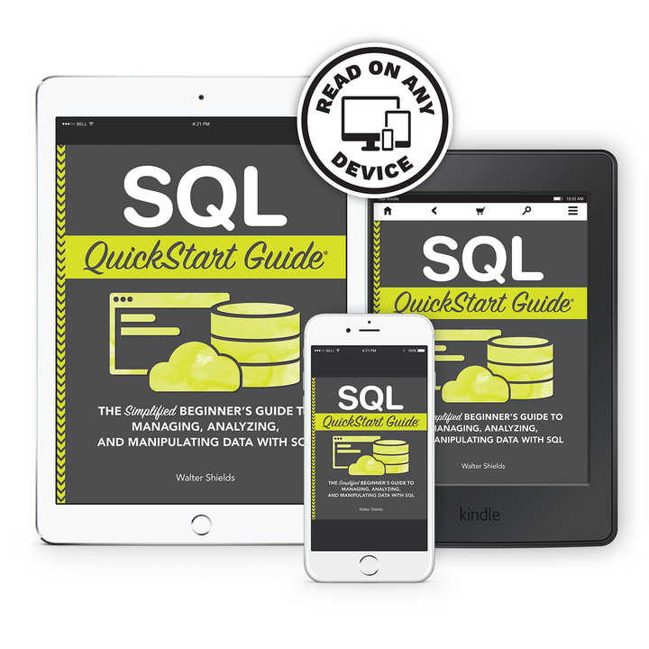 SQL QuickStart Guide by Walter Shields ISBN 978-1-945051-83-8 in ebook format #format_ebook