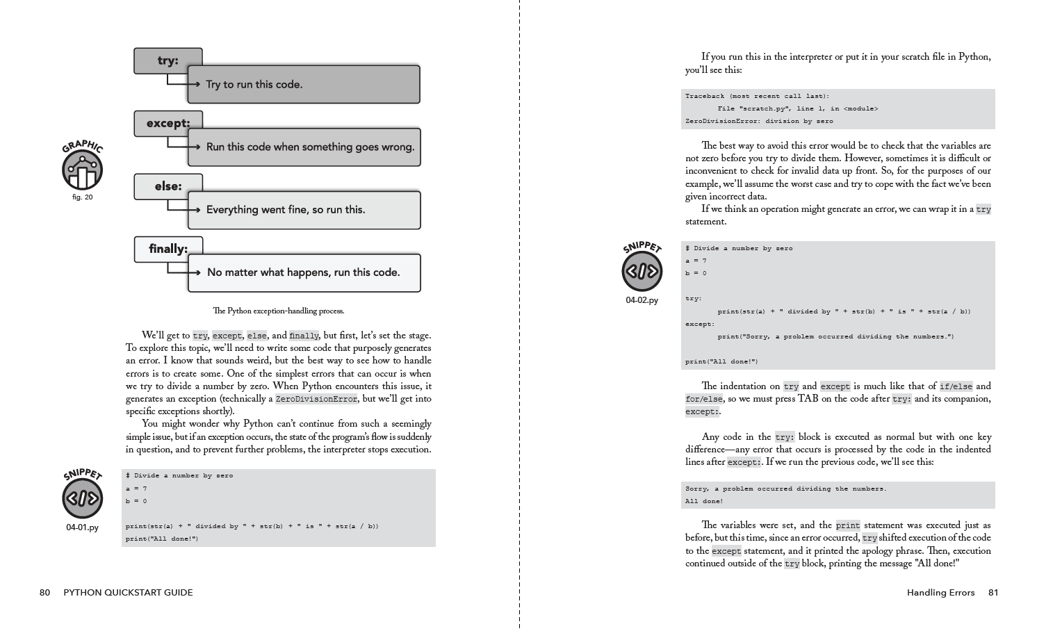 Python QuickStart Guide – QuickStart Guides