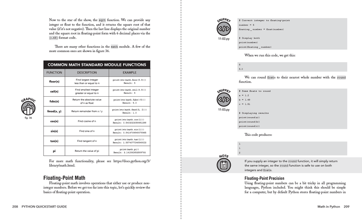 Python QuickStart Guide by Robert Oliver ISBN 978-1-63610-038-8 in spiral-bound format. #format_spiral-bound