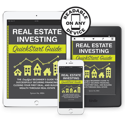 Real Estate Investing QuickStart Guide by Symon He MBA ISBN 978-1-945051-73-9 in ebook format. #format_ebook