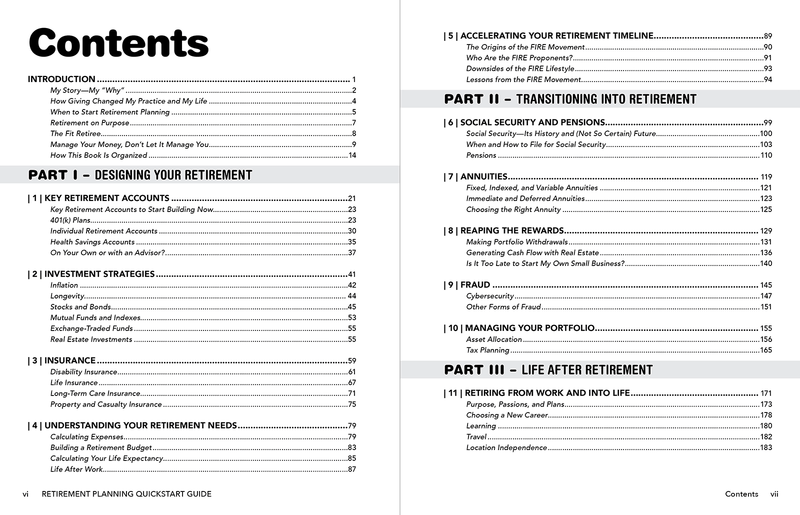Retirement Planning QuickStart Guide by Ted Snow CFP MBA ISBN 978-1-63610-004-3 in paperback format. 