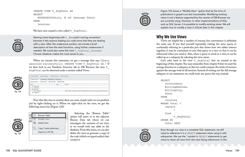SQL QuickStart Guide by Walter Shields ISBN 978-1-63610-019-7 in spiral-bound format 