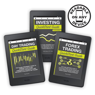 Forex Trading QuickStart Guide by Troy Noonan ISBN 978-1-63610-014-2 Day Trading QuickStart Guide by Troy Noonan ISBN 978-1-945051-61-6 Investing QuickStart Guide 2nd Edition by Ted Snow CFP MBA ISBN 978-1-63610-029-6 in ebook format. #format_ebook